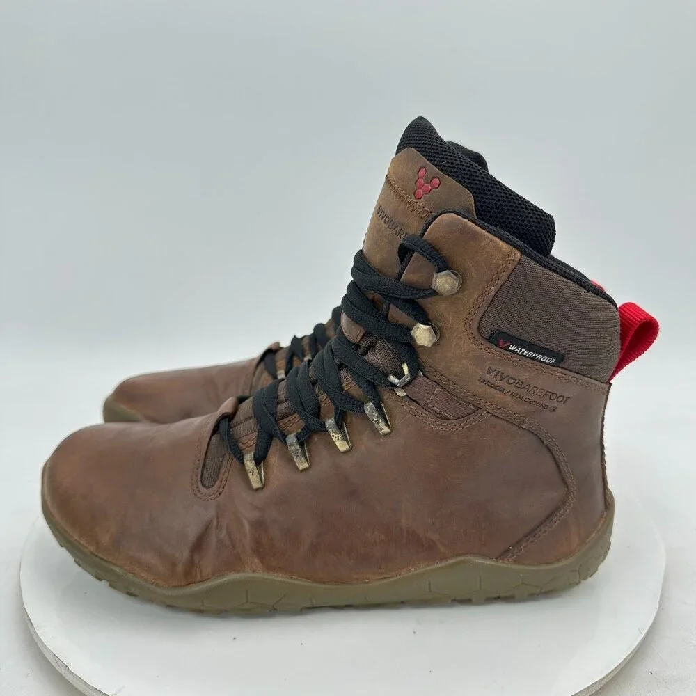 Vivo Barefoot Tracker Firm Ground Women Size EU 39 US 8 Brown Hiking Boot